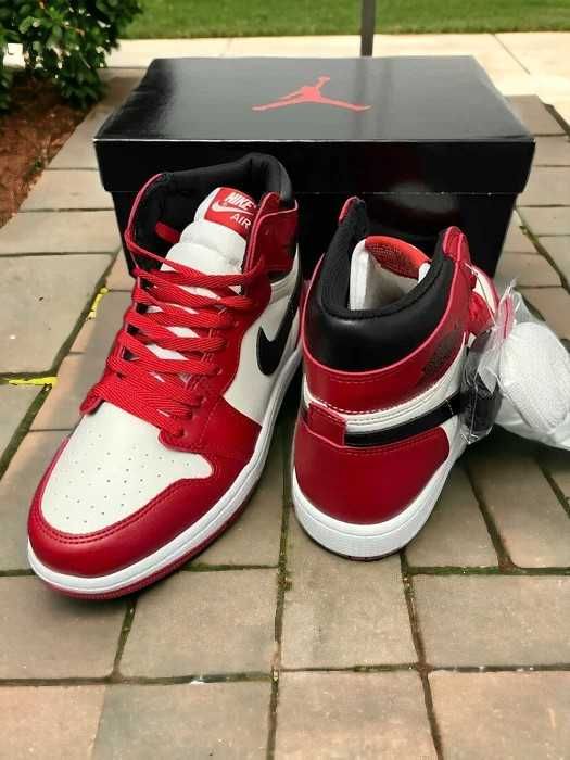 Nike Air Jordan 1 High "Chicago Red" / Adidasi Premium / 36-45