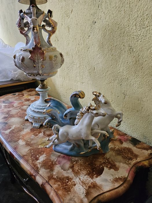 Италианска порцеланова ваза каподимонте