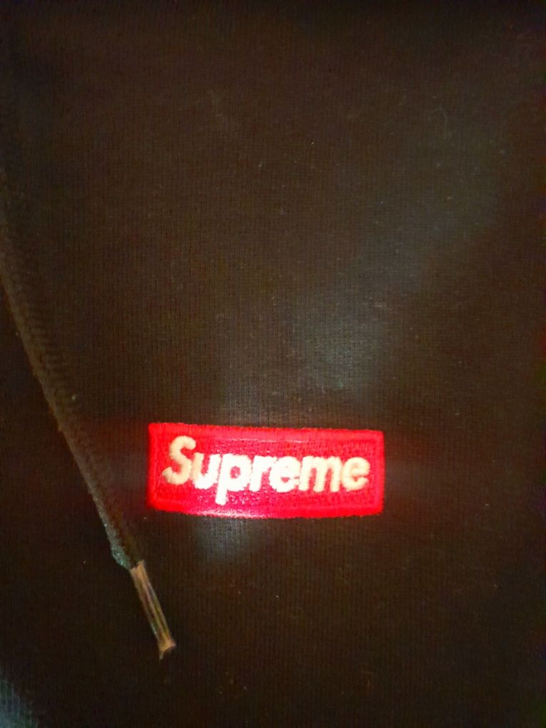 Supreme small box logo hoodie