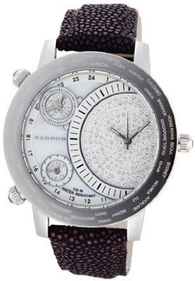 K&Bros K&BROS 9146-3 On The Road 3 Movements Stainless Steel, Women