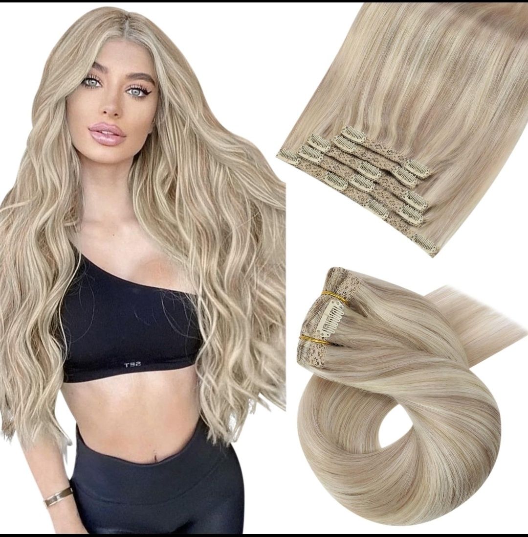 Super preț - LOT extensii păr natural