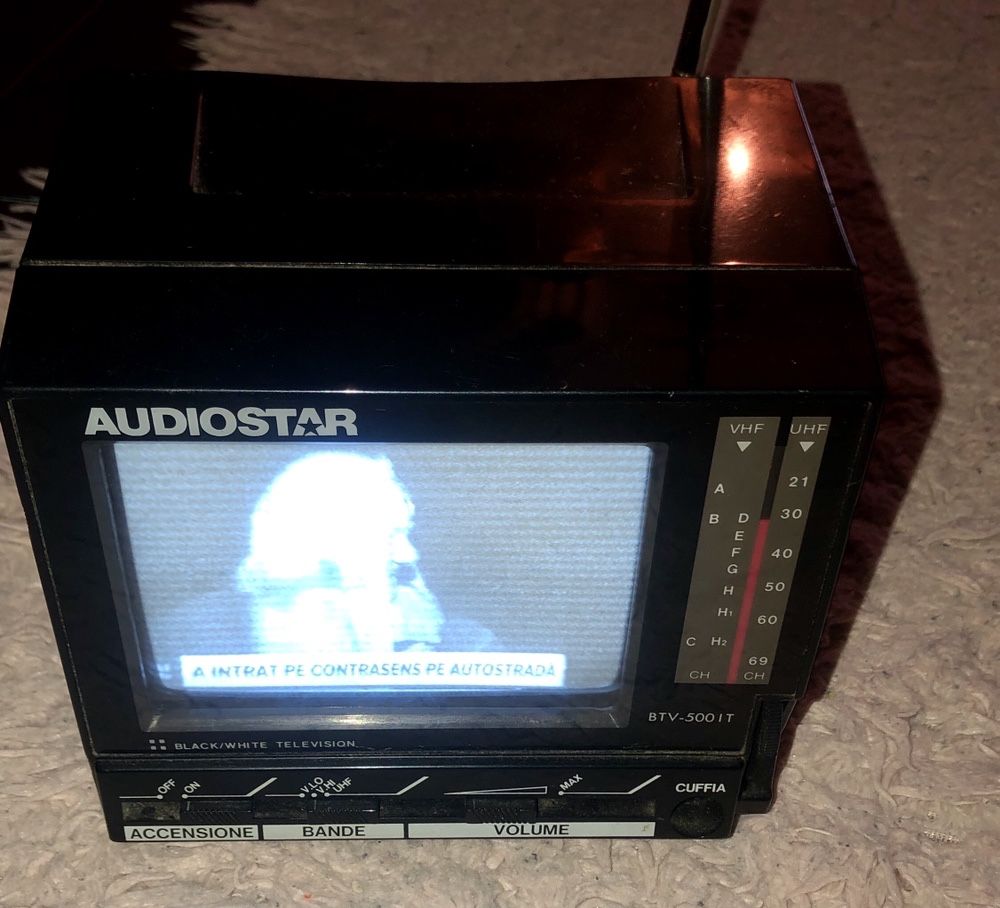 Tv in miniatura