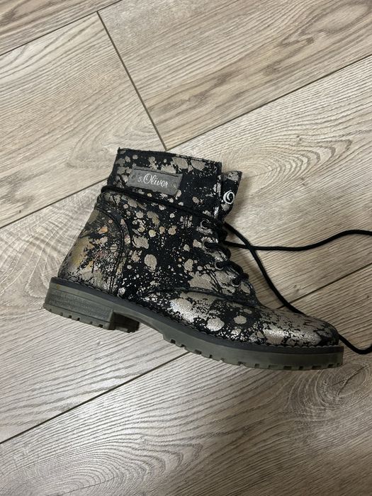 S’Oliver боти естествена кожа