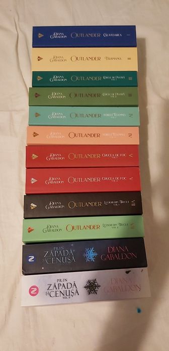 Vand set Diana Gabaldon, carti noi, necitite