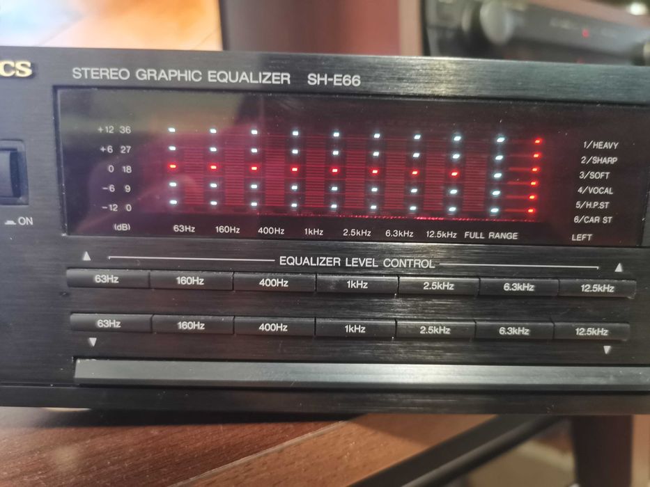 TECHNICS  Tuner, EQUALISATOR SH-E66, Boxe  Superior