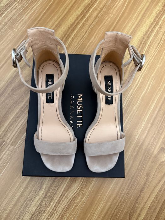 Sandale piele intoarsa