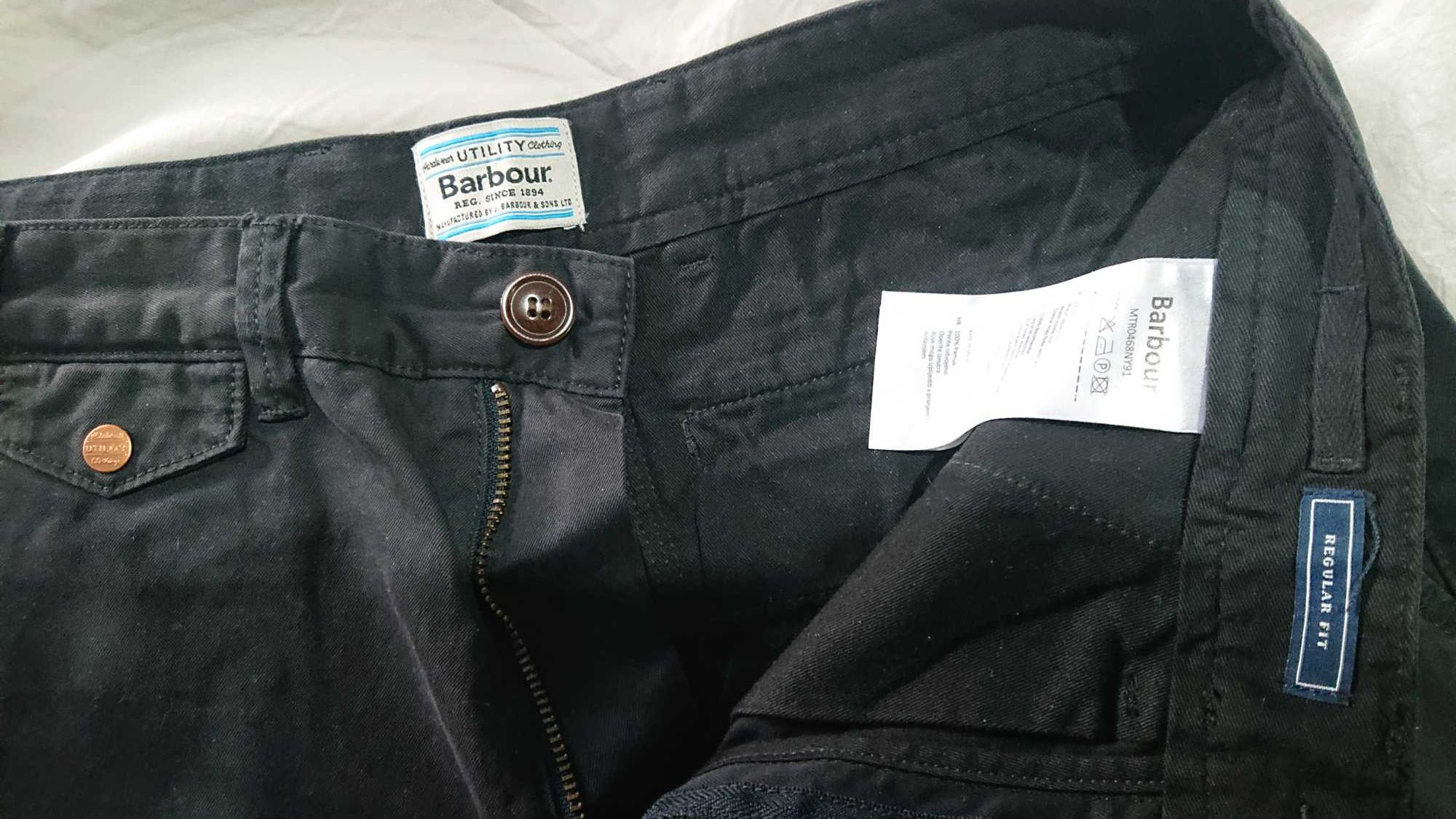 шорты Barbour Neuston 100% хлопок, джинс.размW31-32
