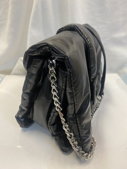 Нови  Чанти Зара черна/бежава