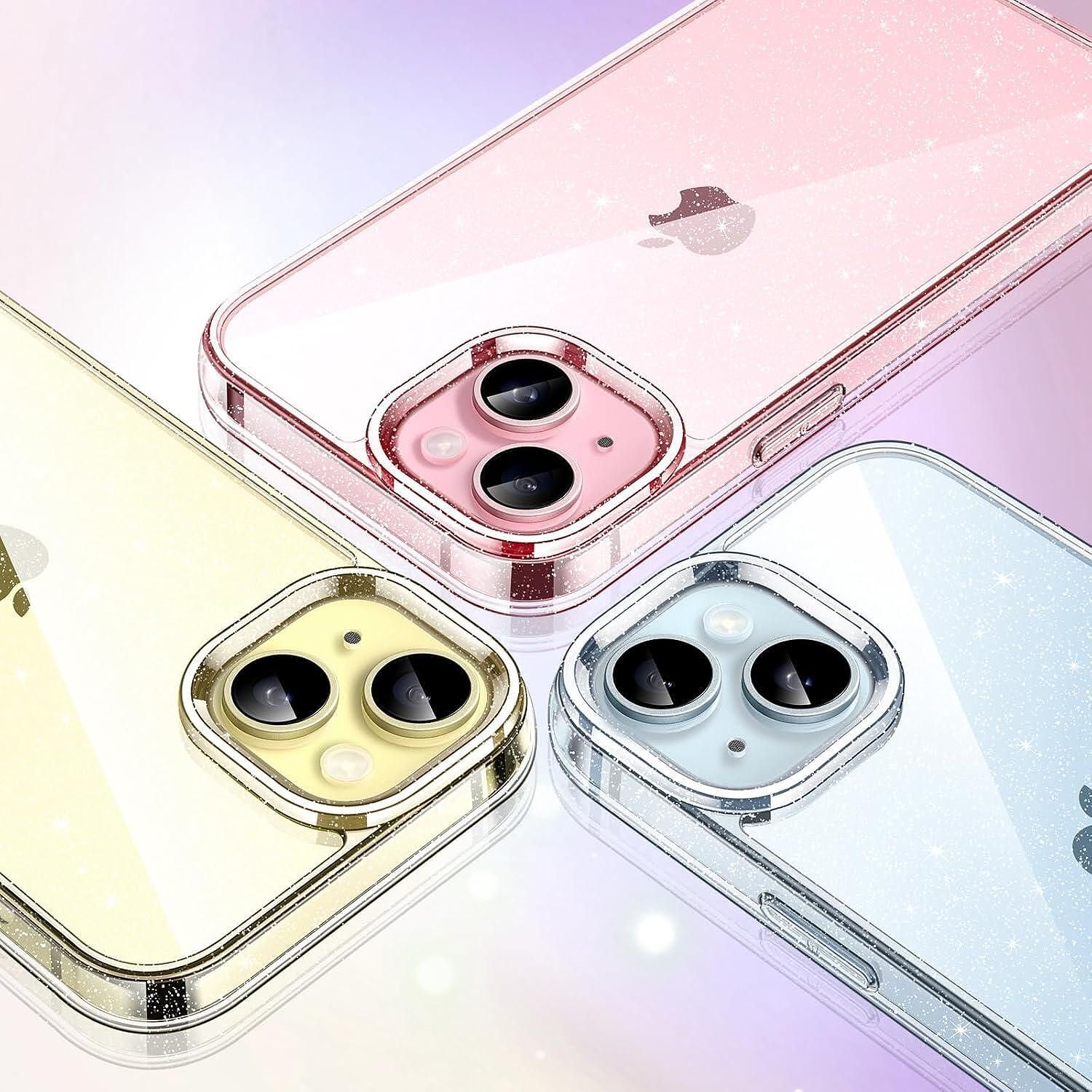 Блестящ Кейс Glitter Case за Apple iPhone 15 Plus