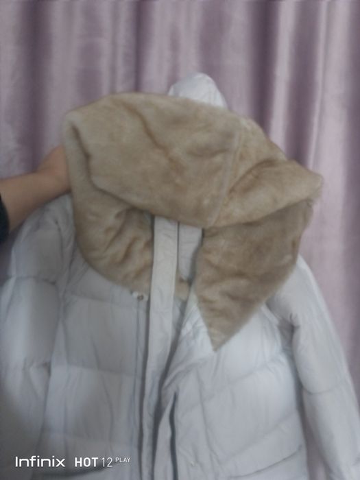 Kurtka qishki qalin uzun