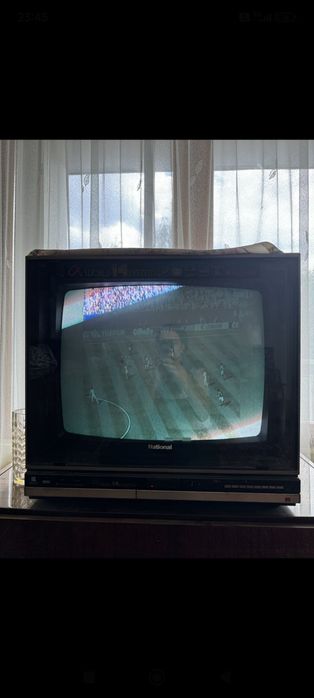 Ретро National TC-Al2600 Quintrix World 14 system винтидж телевизор тв