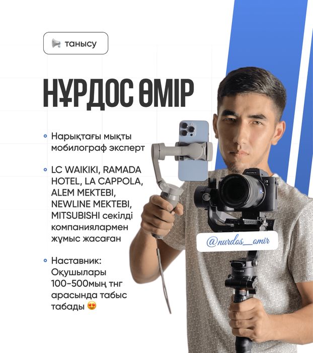 Мобилограф Видеограф Дрон Обучение