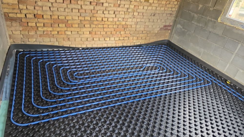 Изграждане на водно подово отопление