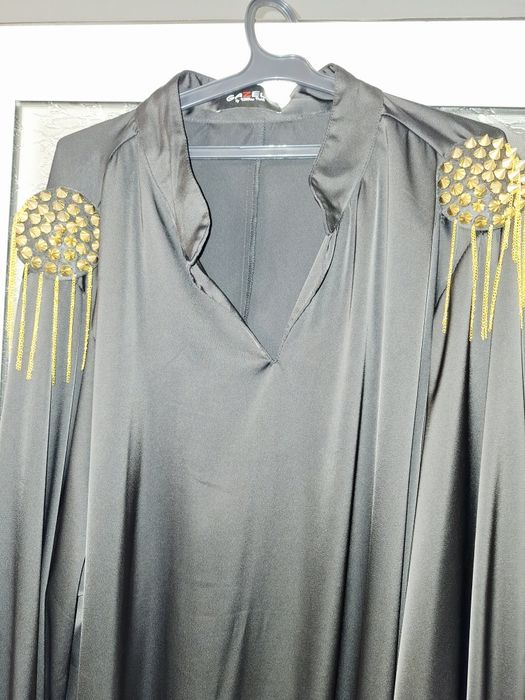 Туника от сатен макси размер