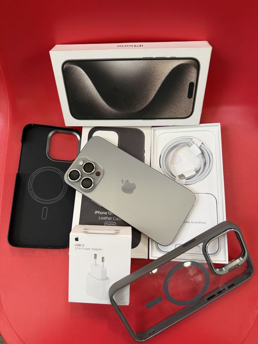 Vand IPhone 15 promax CA NOU FULL BOX