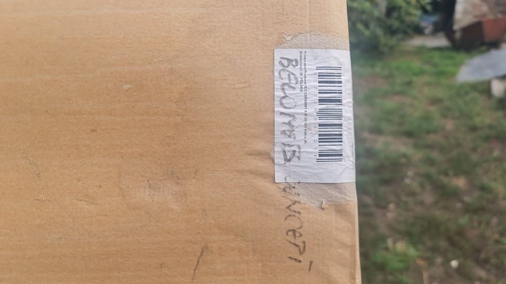 Vand cada acrilica cersanit, masca si paravan sticla 160 cm