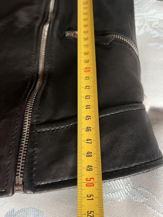 Geacă 'Biker' Zara, 100% piele naturală