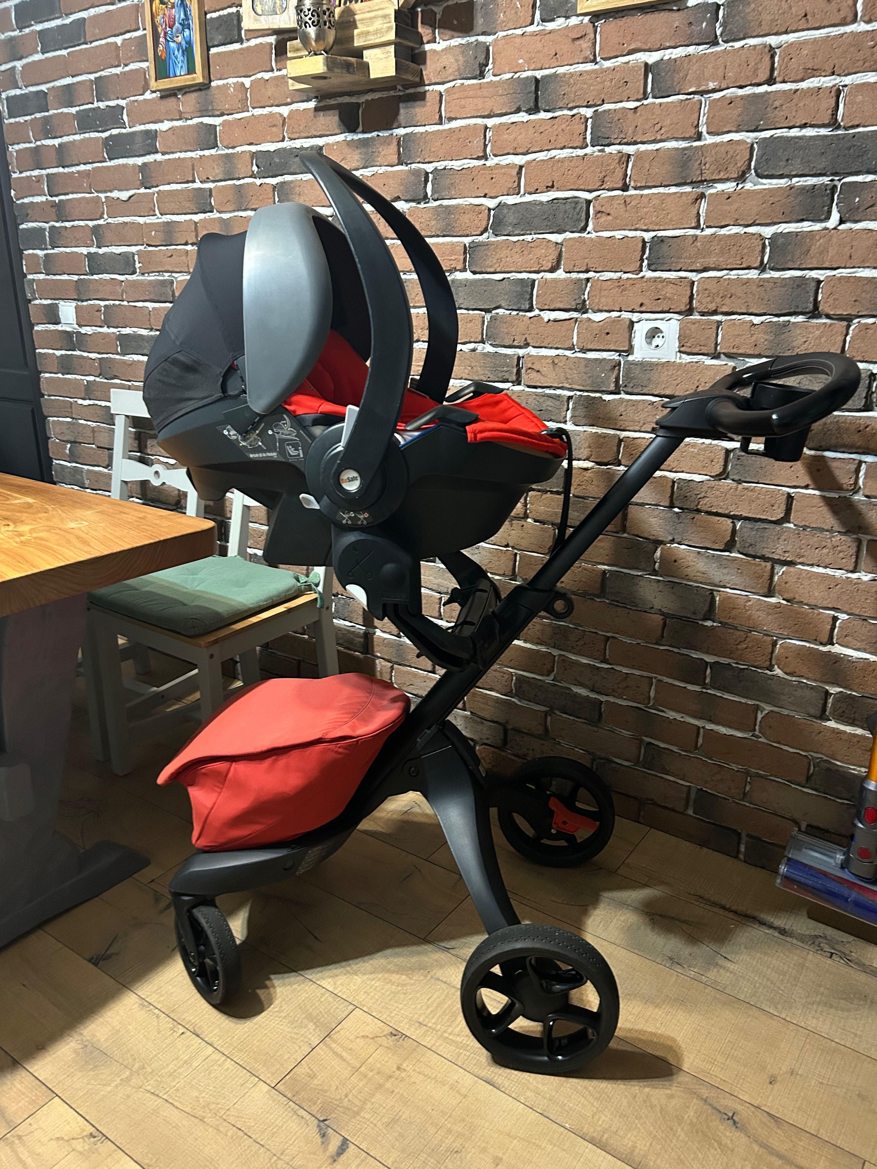 Stokke xplory X ruby red 3 in 1