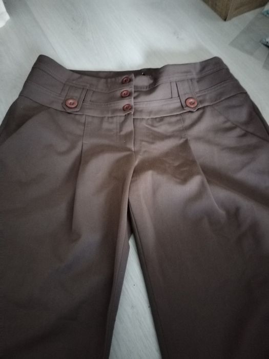Дамски кафяв пантолон! Без забележки!