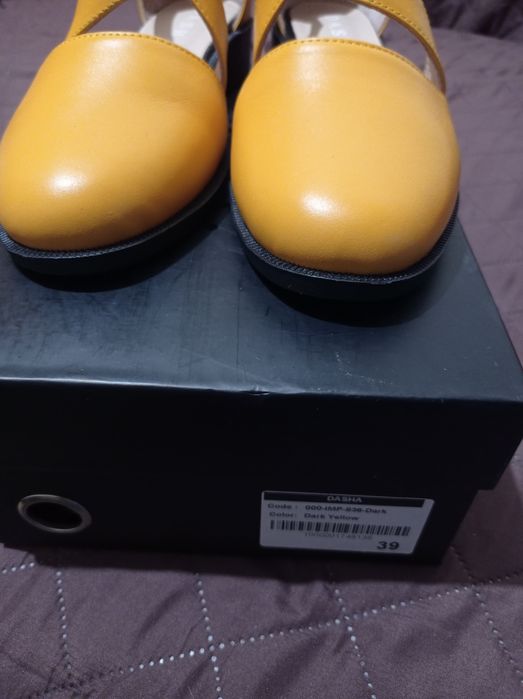 Pantofi dama piele naturala