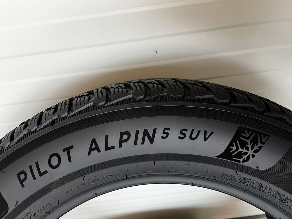 2бр зимни гуми 225/60/R18/Michelin pilot alpin5 SUV/dot2219/7.3мм