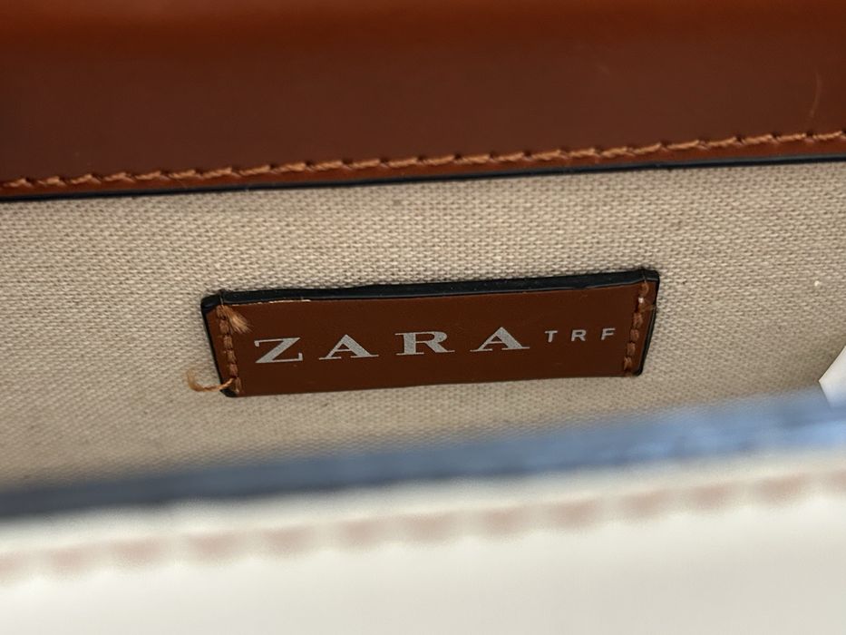 Geanta ZARA din piele ecologica