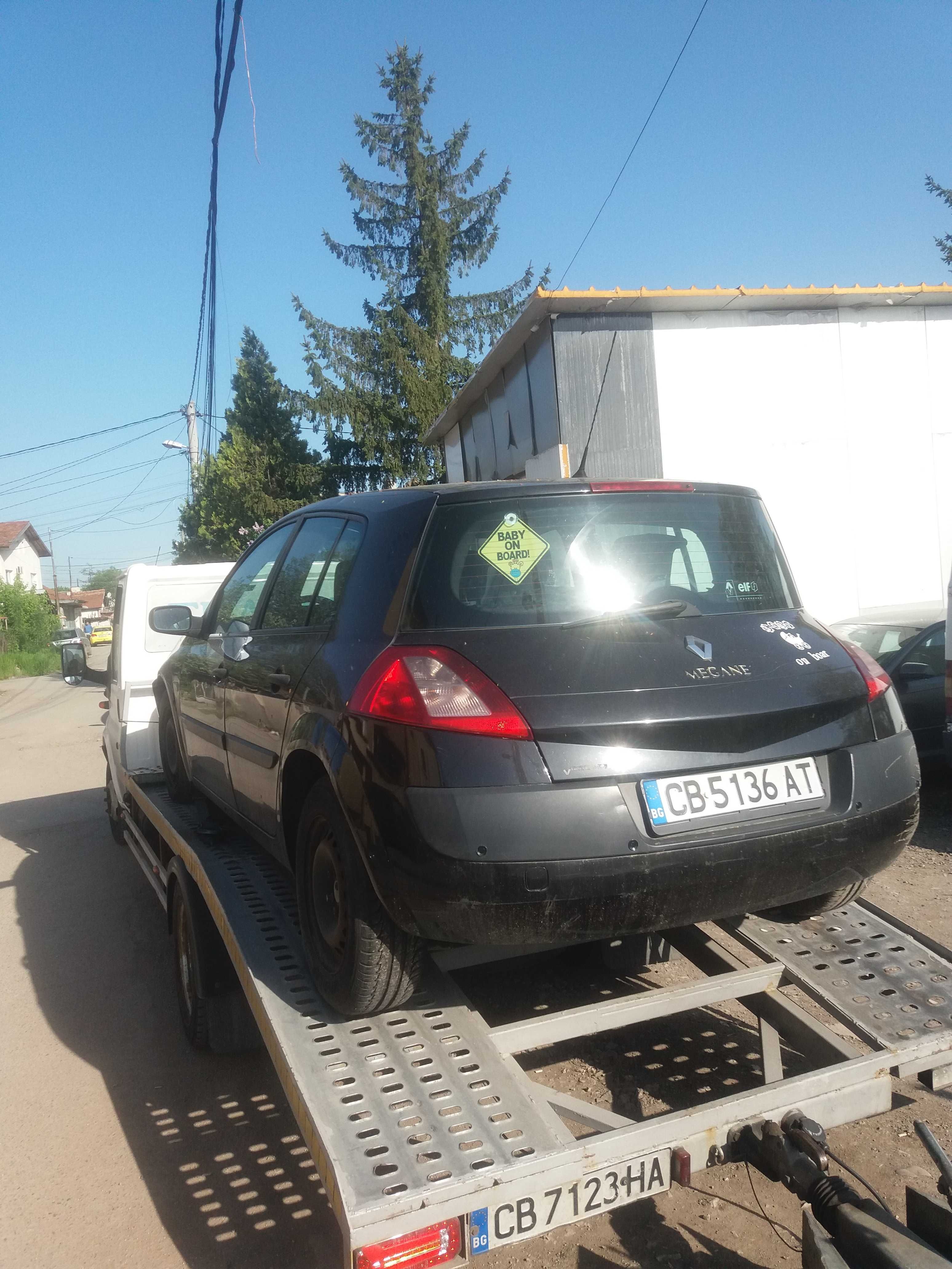 Renault megane на части