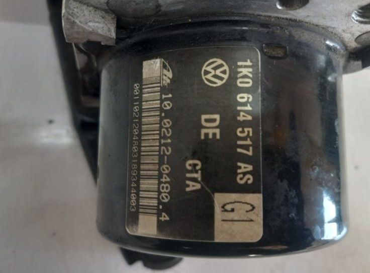 Pompa ABS Skoda Octavia 2 FL facelift 1k0 614 517 as - 1k0 907 379 ah