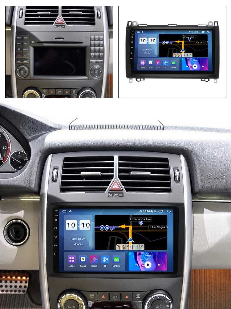 Navigatie Android 13 Mercedes Sprinter Vito B200 1/8 Gb CarPlay CAMERA