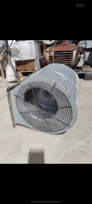 Ventilator hota cu motor electric trifazat 0.6kW 1000rpm 380V