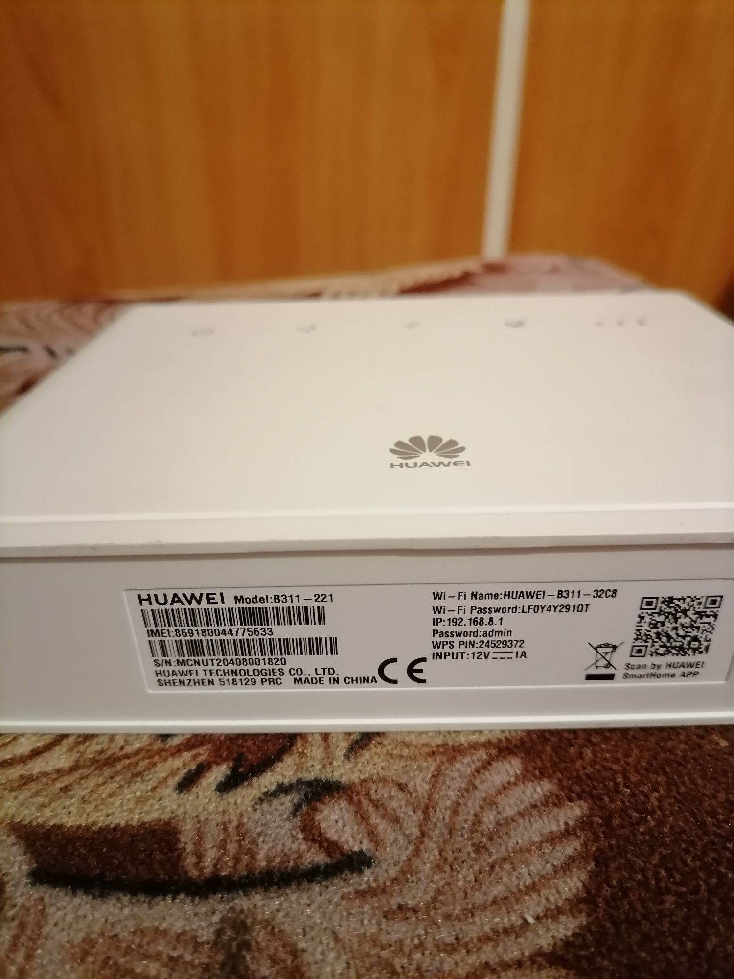 Vând sau schimb router wireless Huawei B311