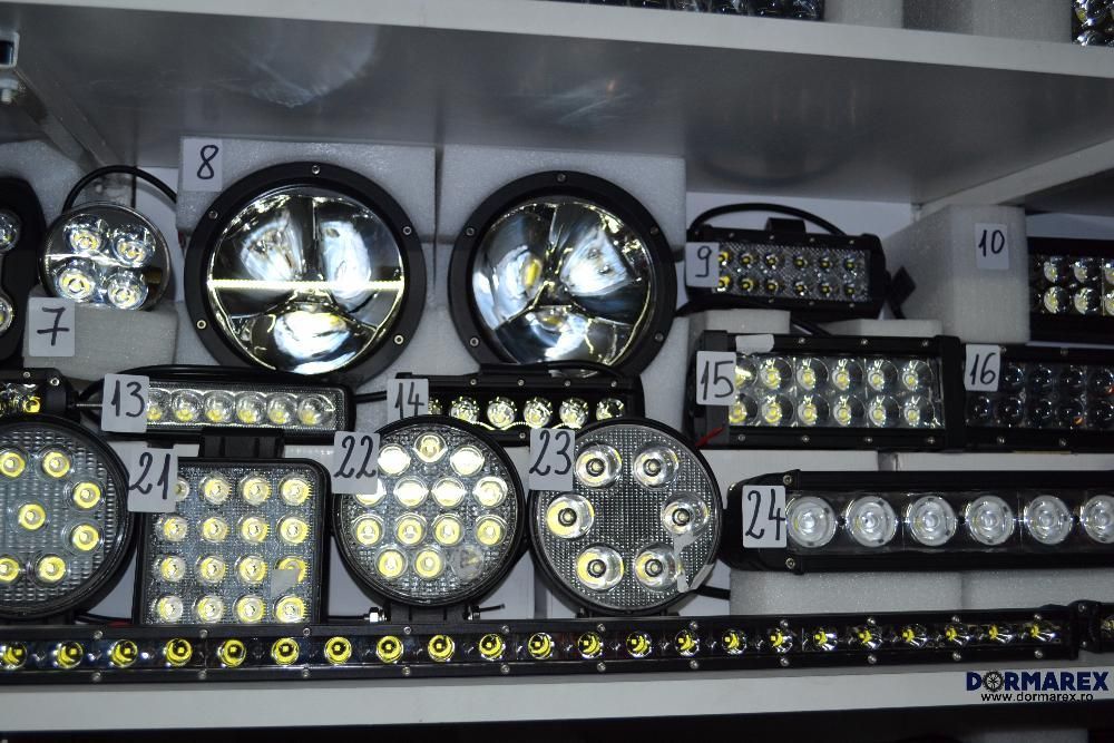 Proiectoare LEDuri auto off road - LED BAR - Proiector LED bec halogen