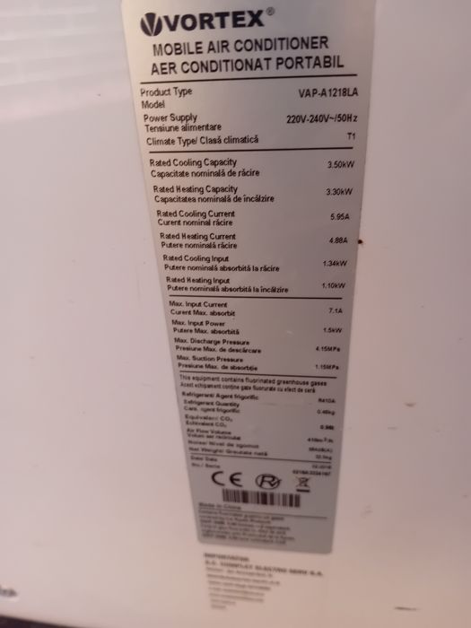 De vinzare vortex aer conditionat