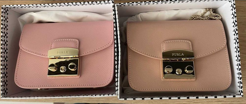 Furla Metropolis mini Естествена кожа нови 8 цвята
