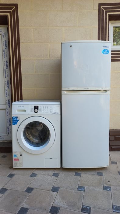 Холодильник Стиральная машина Самсунг