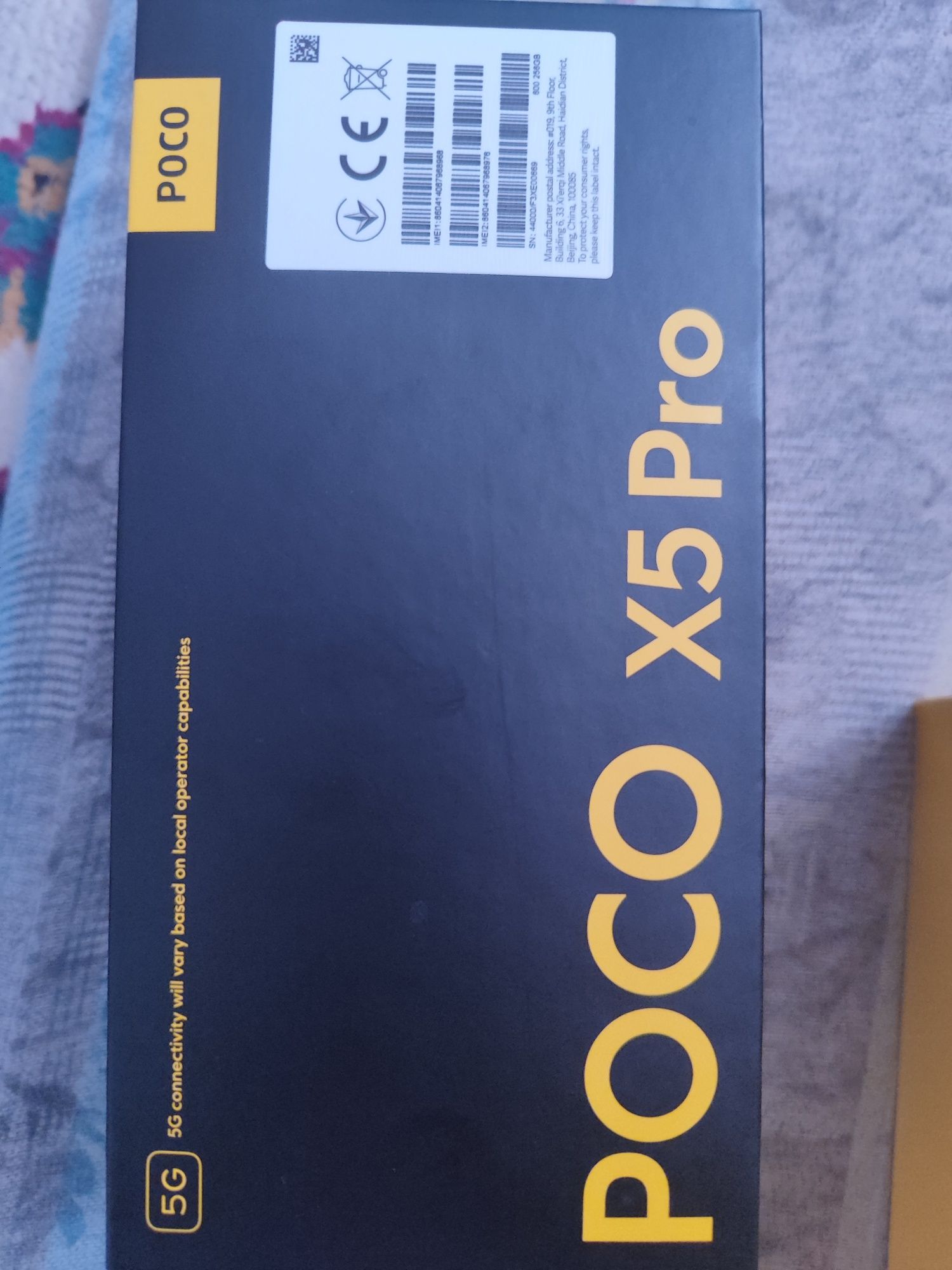 Pocco x5 pro чёрный