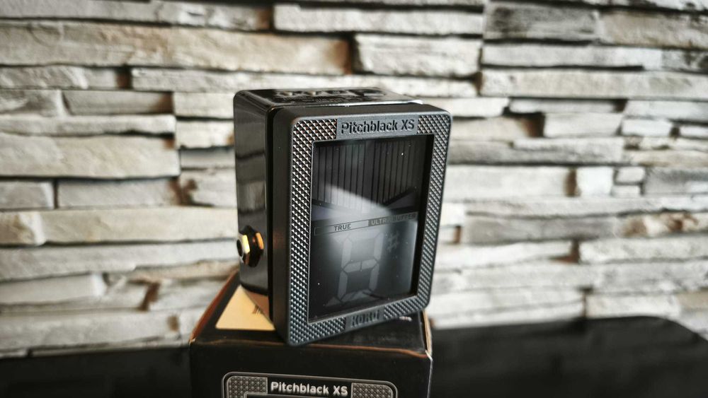 Tuner chitara Korg Pitchblack XS Acordor de podea - Garantie