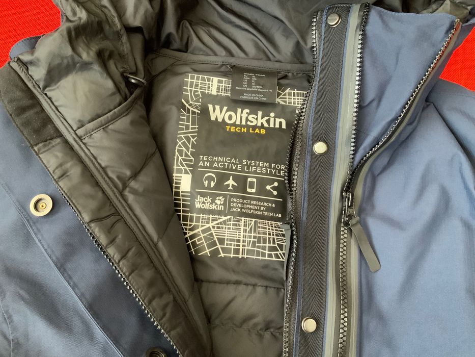 Jack Wolfskin tech lab-оригинално яке 42-44л