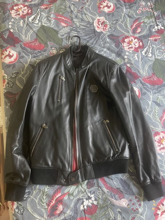 Vand geaca Jacket piele Philipp Plein editie limitata