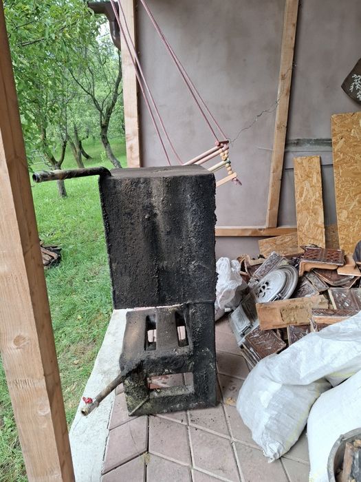 Cazan pentru soba de teracotă