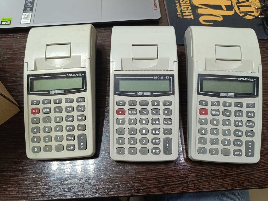 Кассовый аппарат (переносной ККМ) ПОРТ DPG-25 ФKZ + зарядка