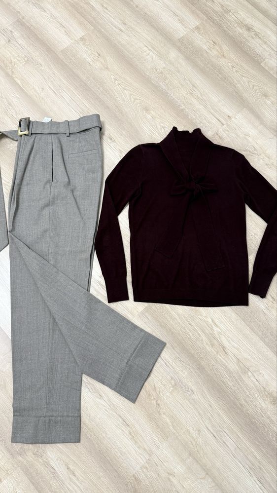 Длинные сапоги (ботфорты) от Massimo dutti