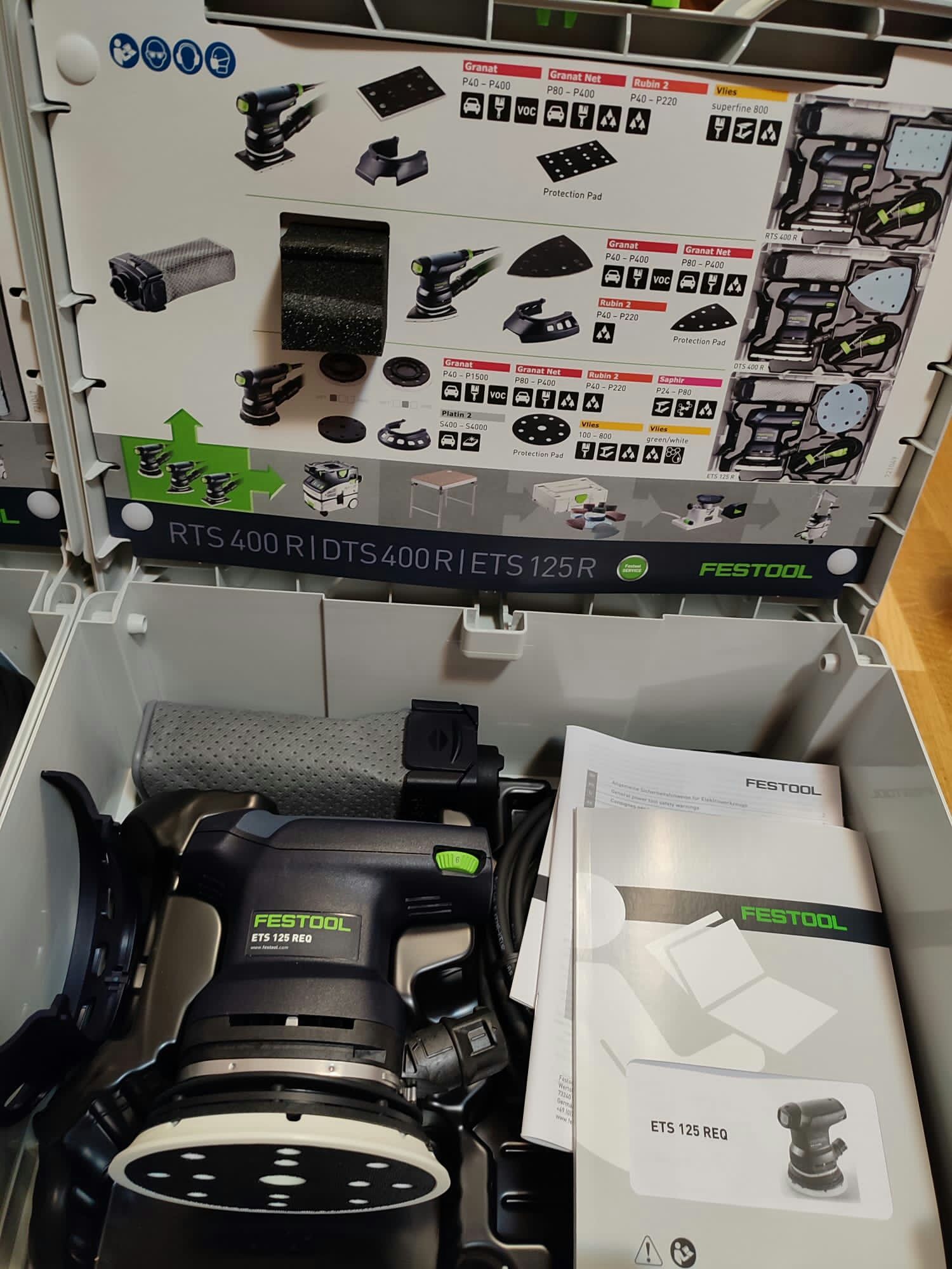 Festool slefuitoare noua.