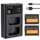 Комплект 2 батерии NP-FW50 + зарядно K&F Concept