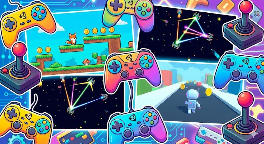 Обучение GameDev. Первая игра уже через 8 занятий.