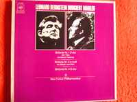 Vinil rar Mahler -Bernstein 1974 Simfoniile 1,3,4 New York impecabile