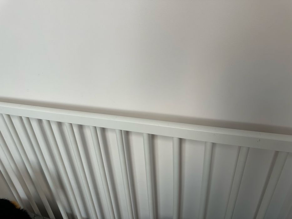 Бебешко креватче(кошара), 60x120 см, бяло