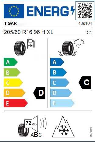 Vand Anvelopa de iarna 205/60/R16 96H Ranforsat