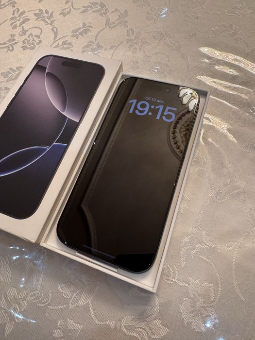 iPhone 16 Pro 256GB Black Titanium