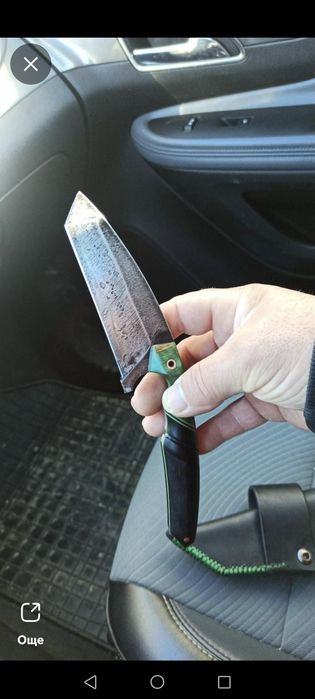 Ръчно кован нож за ценители